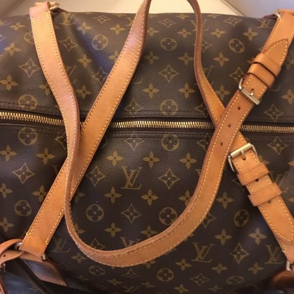 vintage a-Louis-Vuitton-travel-monogram camvas bag - Picture 4 of 8